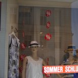 Sprachlandschaft: Sommerschluassverkauf